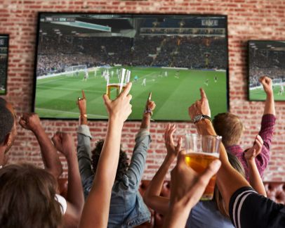 live sports at golden square hotel